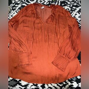 Women's Rust Blouse